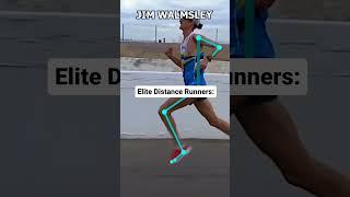Do Elite Distance Runners land with the feet UNDER the center of mass?