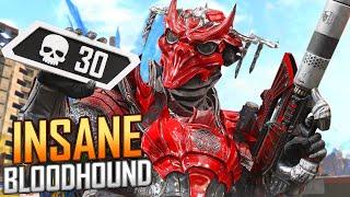 INSANE Bloodhound 30 KILLS and 7,686 Damage Apex Legends Gameplay