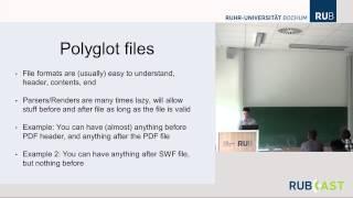 Mathias Karlsson - Polyglot payloads in practice