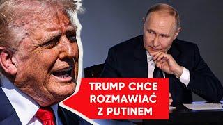 Ustalenia ws. zawieszenia broni w Ukrainie. Trump chce rozmawiać z Putinem