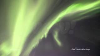 Time-lapse of the Aurora Borealis, Northern lights SF1786