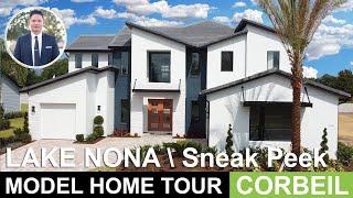 Lake Nona Luxury Model Home Tour | Corbeil Model | Orlando Homes | Luxury Homes