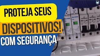 instalação de quadro elétrico completo com DR, disjuntor e dps, aterramento TT