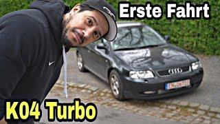 500€ Audi Quattro nach Turbo Umbau erste Fahrt | Software Optimierung Fail | Sound Göttlich 1.8T