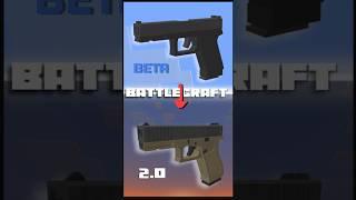 Glock evolution in Battlecraft #addonmcpe #mcpeaddon