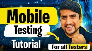 What is Mobile Testing? | Types of Mobile Testing | Mobile Testing Tutorial 1