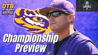 EXCLUSIVE: LSU Baseball HC Jay Johnson Previews Tigers Championship Series vs Coastal Carolina!