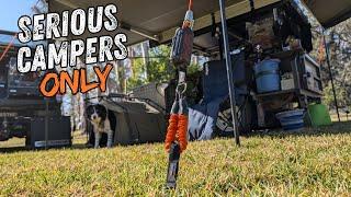 Next Level Camping - Guy Ropes & Pegs from Tiegear!