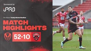 Highlights: Saints vs Salford - Friendly