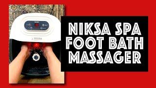 Niksa Foot Spa Bath Massager Review