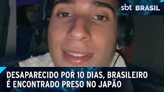 Brasileiro desaparecido é encontrado preso por tráfico em aeroporto no Japão | SBT Brasil (04/02/25)