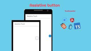 Ionic 5 - 20 Gesture | iPhone Assistive button