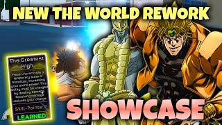 [YBA] The NEW THE WORLD REWORK is ABSOLUTELY GAME BREAKING... (Full Showcase)