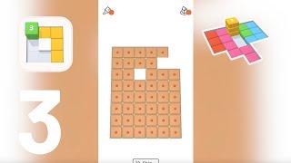 Stack Blocks 3D Gameplay Walkthrough Part 3 Level 101-150 (iOS - Android)