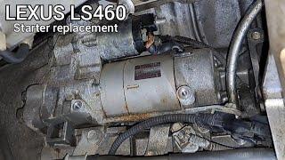 Lexus LS460 starter replacement