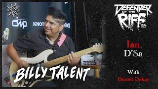 Ian D'Sa (BILLY TALENT) PUNK-ROCK RIFFING with Daniel Dekay