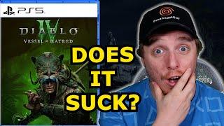 DOES IT SUCK? - Diablo 4 Vessel of Hatred REVIEW! (PS5/Xbox)