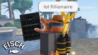 I got the NEW Fillionaire From Treasure Maps In Roblox FISCH