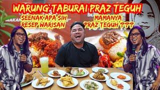 TERHARU MAKAN DI WARUNG TABURAI PRAZ TEGUH‼️ BUMBU KECOMBRANG DIADUK PAKE NASI ANGET, ENDUL BANGET 