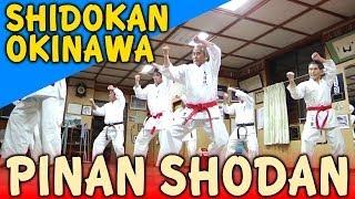 PINAN SHODAN - OKINAWA SHIDOKAN shorin ryu