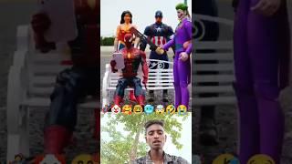  new What did#ai Joker do to #funny Spiderman's#ugh legs#Marvel#862 Toys#shorts #video #yt