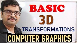 3D TRANFORMATIONS IN COMPUTER GRAPHICS