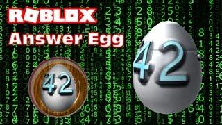 How to get the Answer Egg | Roblox Egg Hunt 2017