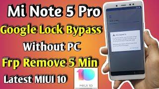 Redmi Mi Note 5 Pro (MEI7s) | Google Account Remove | Frp Unlock | MIUI 10 Frp Bypass Without PC.