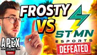 FrostyMate VS STMN Esports & @KaroGamingYT Apex Legends Mobile Gameplay *WIN!*