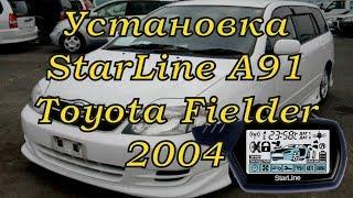 Как самому установить сигнализацию с автозапуском StarLine A91 на Firlder 2004г.в.  ДимАСС