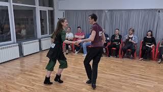 Pavel Kozlov & Yevgeniya Akhmadeyeva. JnJ Intermediate. WCS First Steps 2022 | WCS Dance