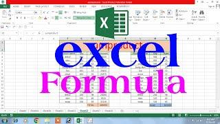 excel formulas | excel | microsoft excel | excel formulas and functions | excel tutorial