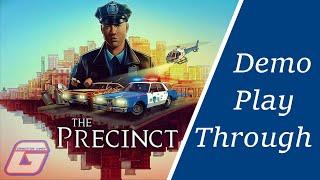 The Precinct: Game Demo Play Through and Game Reaction! TheCombustionGamer