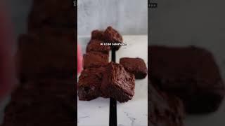 Low Calorie, High Protein LARGE Crumbl Double Fudge Brownie