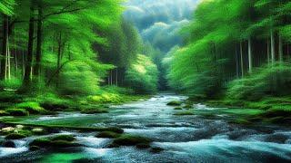 Drift Into Dreamland With Calming Forest Stream Sounds For Instant Relaxation - Water Stream Sounds