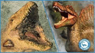 MORE Teeth! Mosasaurus & Spinosaurus Are Here! | Prehistoric Sea World | Jurassic World Evolution 2