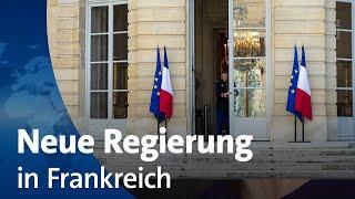 Neue Mitte-Rechts-Regierung in Frankreich ernannt