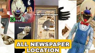 ICE SCREAM 6 UPDATE ALL NEWSPAPER LOCATIONS