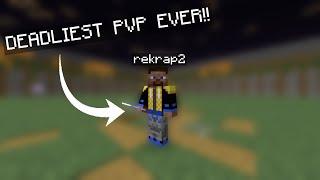 I trained REKRAP2 in the DEADLIEST PVP in Minecraft...