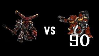 Dawn of War - Soulstorm ► Daemon Prince Vs. Marinez