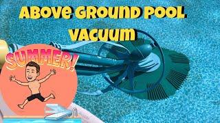 Above Ground Pool Vacuum (How to Use- Easy)