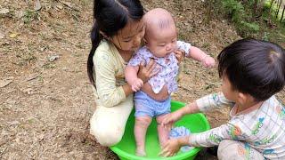 The ending of two sisters bathing another orphan