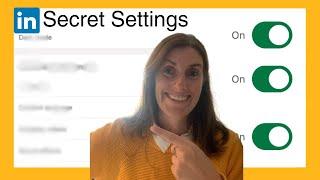 The CORRECT LinkedIn Settings - UPDATED For 2024