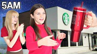 We Try Finding NEW Stanley X Starbucks CHRISTMAS CUP!!! | Family Fizz