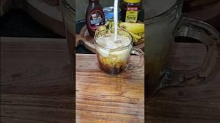 BANANA MILK COFFEE ️ #shorts #subscribe #youtube #youtubeshorts  #cooking #bts #btsarmy