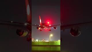 Sichuan Airlines Panda Route A350 Landing at Los Angeles Airport