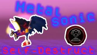 Metal Sonic Is The Ultimate Sacrifice - Sonic.EXE: The Disaster 1.2 Update