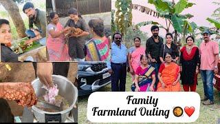 Family Farmland Outing ️ | Briyani Senjom | Family Time | Pondy Couple