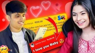 Ajju Bhai Proposed Beautiful Streamers .(TG VIKAS)Part -2 @TotalGaming093