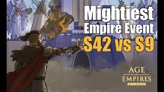 BATTLE OF THE MILLENIA - S42 vs S9 MEE Highlights | AoEM